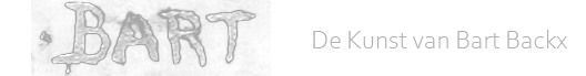 De kunst van Bart Backx